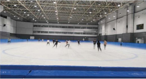 北京世紀星九華山莊真冰場
