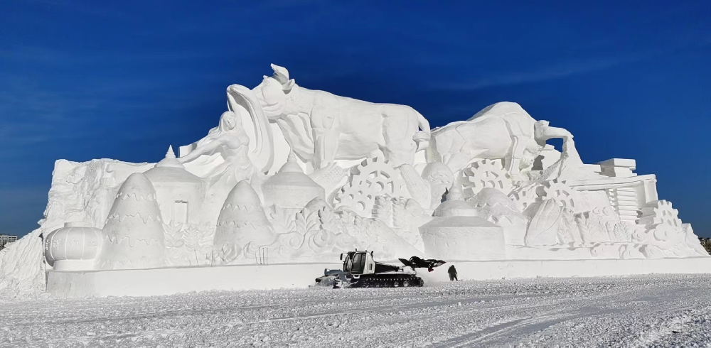 內蒙古興安盟雪雕工程